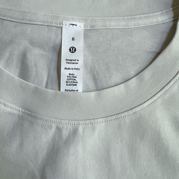 Lululemon Wide Sleeve Gathered Hem T Shirt - Picture 6 of 7